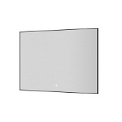 Зеркало Armadi Art Modern 543-100-B 100х70 с подсветкой, черный