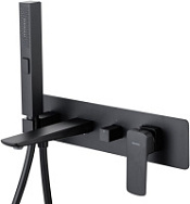 Смеситель Allen Brau Infinity 5.21007-31 для ванны с душем, черный