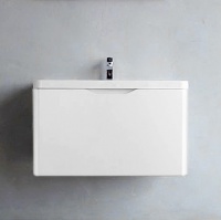 Тумба с раковиной BelBagno Ancona 80 bianco lucido