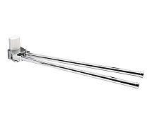 Полотенцедержатель WasserKRAFT Leine K-5031WHITE хром/белый Полотенцедержатель WasserKRAFT Leine K-5031WHITE хром/белый