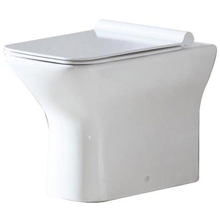 Унитаз приставной BelBagno Romano BB248CBR белый