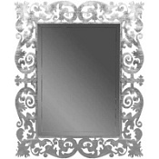 Зеркало Armadi Art Caprice 562 80х100 с подсветкой, серебро