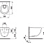 Унитаз подвесной Laufen Pro 8.2096.5.000.000.1 Rimless укороченный - фото 2