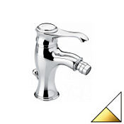 Смеситель Emmevi Tiffany 6004BO для биде, белый/золото