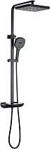 Душевая стойка Allen Brau Infinity 5.21030-31 черный матовый