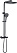Душевая стойка Allen Brau Infinity 5.21030-31 черный матовый