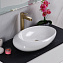 Раковина накладная BelBagno BB1396 37x58.5x14.5 белый - фото 3