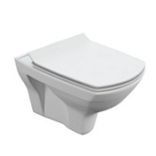 Унитаз подвесной Cersanit Carina S-MZ-CARINA-XL-COn-S-DL-w микролифт