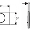 Кнопка смыва Geberit Sigma 10 115.758.KJ.5 белый/хром - фото 2