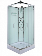Душевая кабина BelBagno Uno UNO-CAB-A-2-80-C-Cr 80х80 см без крыши Душевая кабина BelBagno Uno UNO-CAB-A-2-80-C-Cr 80х80 см без крыши