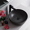 Раковина накладная BelBagno BB1315-H311 41x41x13 серый матовый - фото 3