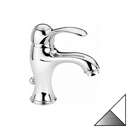 Смеситель Emmevi Harmony 22003BC для раковины, белый/хром