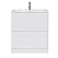 Тумба с раковиной BelBagno Albano ALBANO-600-2C-PIA-BL 60 напольная, bianco lucido