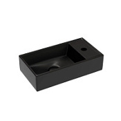 Раковина подвесная Ceramica Nova Element CN6051LMB 40.7x21.7x10 черный матовый