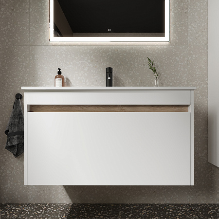 Тумба под раковину Sancos Smart 90 SM90W белый