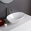 Раковина накладная BelBagno BB1147 53x33x14 белый - фото 3
