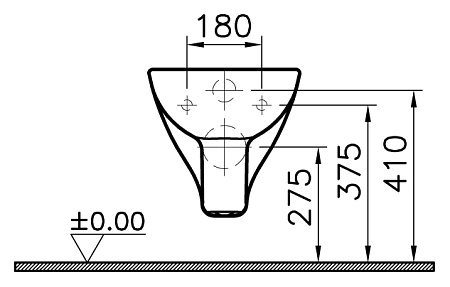 Унитаз подвесной VitrA S20 5298B003-0075