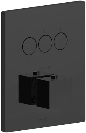 Смеситель Paffoni Compact Box CPT519NO для душа, черный