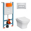 Комплект VitrA Zentrum 9875B003-7201 4 в 1 с микролифтом
