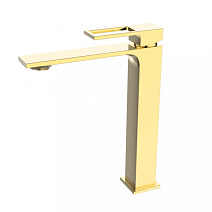 Смеситель BelBagno Luce LUC-LMC-ORO-W0 для раковины, золото