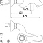 Смеситель Paffoni Flavia FA022CR для ванны с душем, хром - фото 2