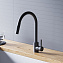 Смеситель Dorff Logic D3007522 для кухонной мойки черный - фото 4