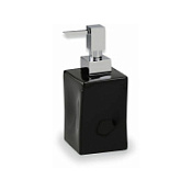 Дозатор для жидкого мыла Stil Haus Prisma 795(08-NE) настольный, хром/белый