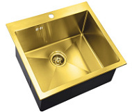 Мойка кухонная Zorg Inox Pvd SZR-51 BRONZE бронза