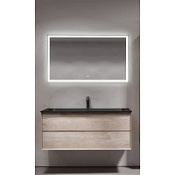 Мебель для ванной Sancos Marmi 2.0 120 MR2.0120EG один смеситель, дуб галифакс натуральный/черный