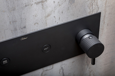 Душевой комплект Boheme Fusion 130-B для душа, черный