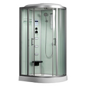 Душевая кабина Frank F-609(2)R 1100*800 с турецкой баней, правосторонняя Душевая кабина Frank F-609(2)R 1100*800 с турецкой баней, правосторонняя