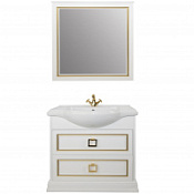 Мебель для ванной Tessoro Foster TS-F9065-C-W-G 65 белый с патиной золото