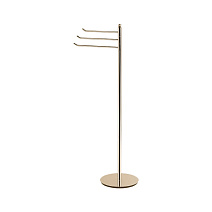 Полотенцедержатель Stil Haus Hashi 1123/3(18) золото матовое