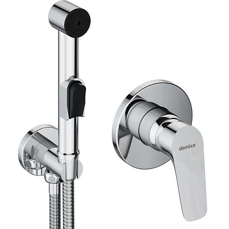 Гигиенический душ со смесителем Damixa Jupiter 777510001 хром