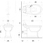 Унитаз для моноблока/низкого бачка/высокого бачка Devon&Devon Westminster IBWCWES - фото 4