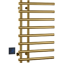 Полотенцесушитель электрический Boheme Uno 722-BR 80х50 см, круглый, сухой, бронза