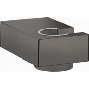 Держатель Hansgrohe Porter E 28387340 для душа, шлифованный черный хром