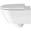 Унитаз подвесной Duravit D-Neo 45770900A1 микролифт - фото 7