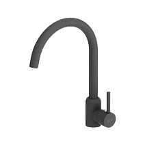 Смеситель Dorff Logic D3007022 для кухонной мойки, черный