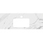 Столешница Kerama Marazzi Plaza Classic Монте Тиберио PL3.SG507120R\120 120 см белый мрамор