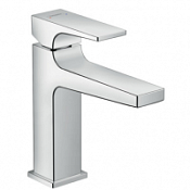 Смеситель Hansgrohe Metropol 32507000 для раковины 110 с клапаном push-open, хром