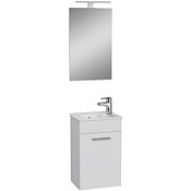 Комплект мебели VitrA Mia 75022 40 белый глянец Комплект мебели VitrA Mia 75022 40 белый глянец