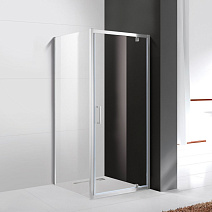 Душевой уголок Cezares Molveno MOLVENO-AH-1-100/90-C-Cr-IV 100x90x195 стекло прозрачное/профиль хром