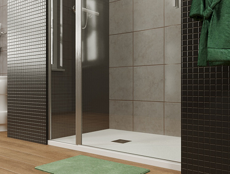 Душевая дверь Allen Brau Priority 3.31006.BBA 100 черный браш