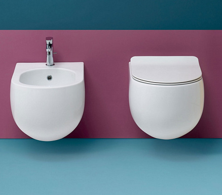 Биде подвесное Kerasan Flo 312301 белый