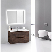 Мебель для ванной BelBagno Etna ETNA39-700/390-2C-SO-RW-P 70 Rovere Moro