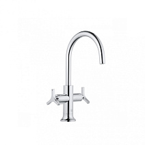 Смеситель Kludi Nova Fonte Deco 201180539 для раковины, на одно отверстие, хром