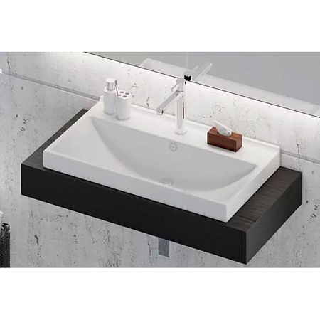 Мебельная раковина Aqwella Fest FST80SLWB01 80 белый