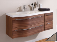 Тумба с раковиной Puris Swing 140 L дуб трюфель