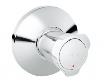 Накладная панель Grohe Costa L 19809001 для вентиля, красная маркировка